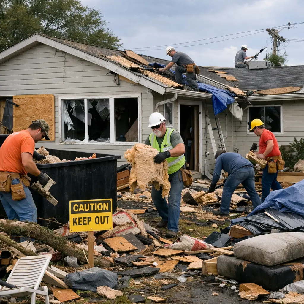 Storm Damage Repair